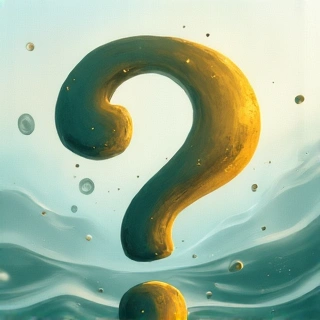 Immagine astratta con un punto interrogativo che simboleggia domande frequenti