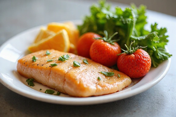 Immagine di cibi sani per una dieta equilibrata